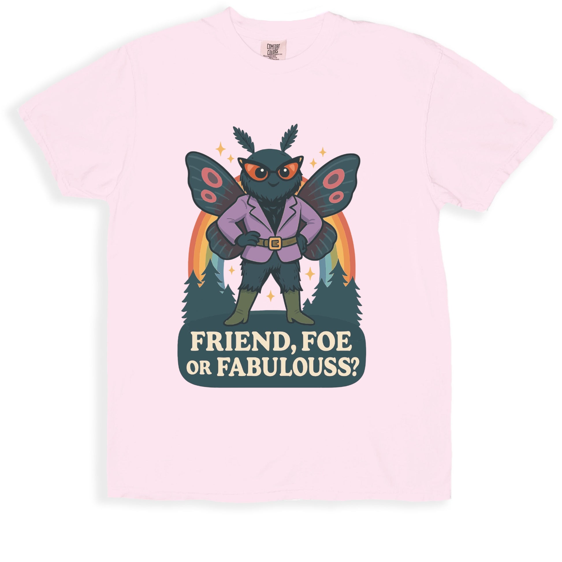 Friend Foe Or Fabulous Moth Character T-Shirt product