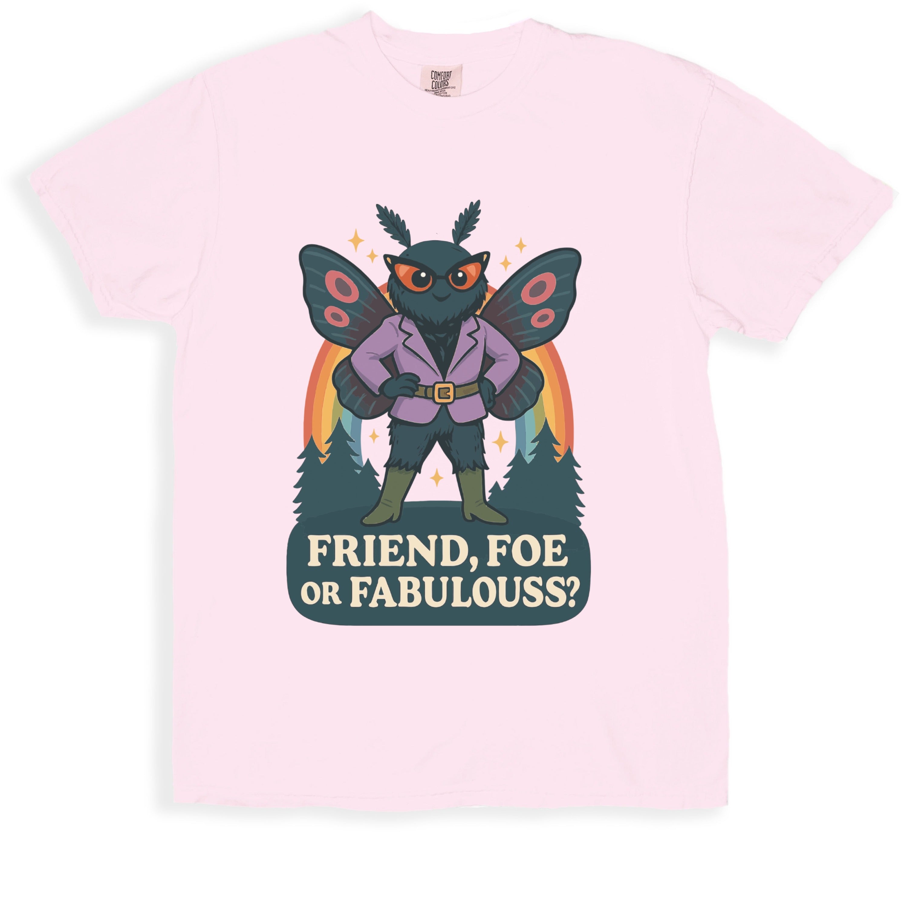 Friend Foe Or Fabulous Moth Character T-Shirt product