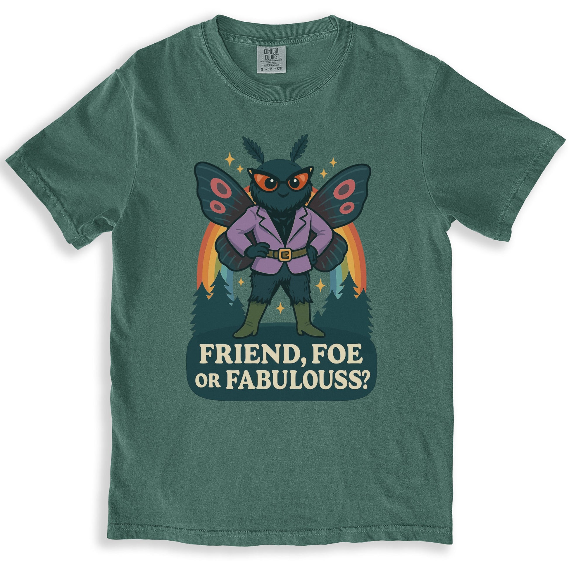Mothman Friend Foe Fabulous T-shirt product