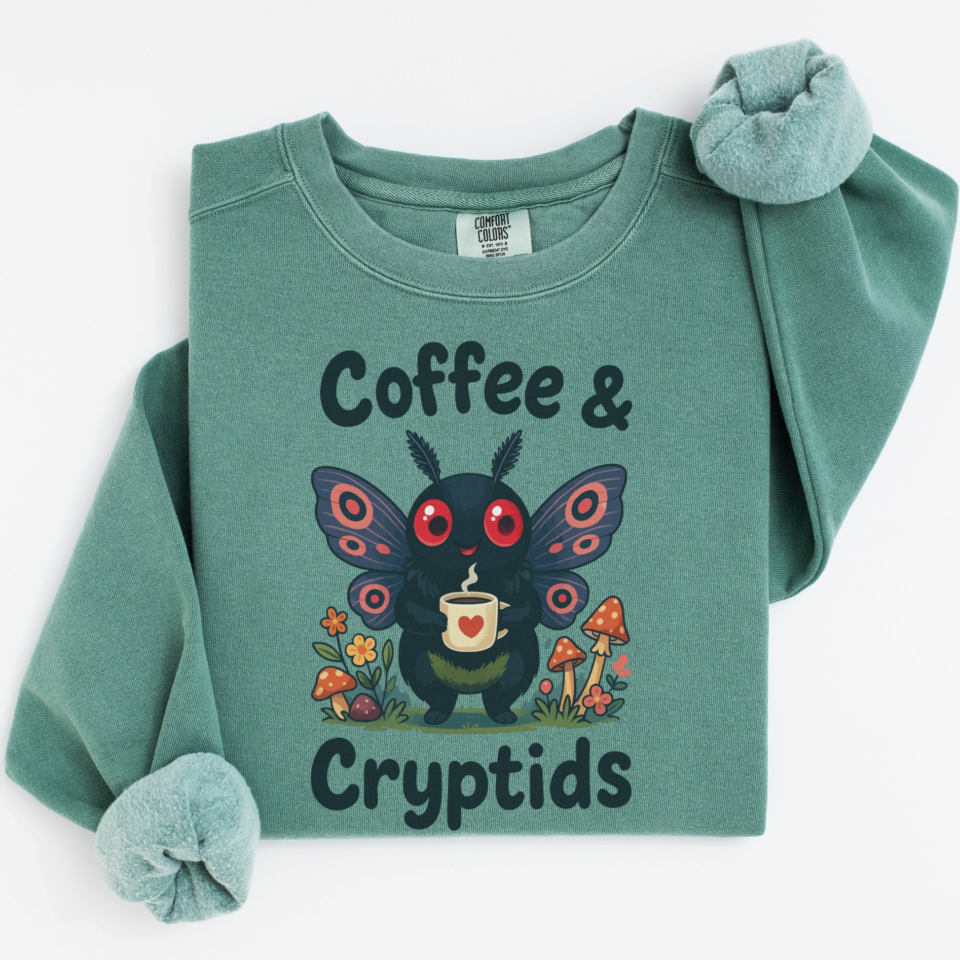 Coffee and Cryptids Graphic Sweatshirt product