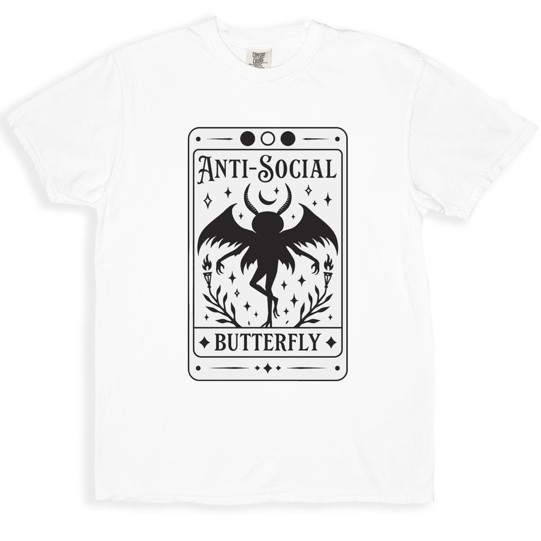Anti-Social Butterfly Graphic Printed T-Shirt product