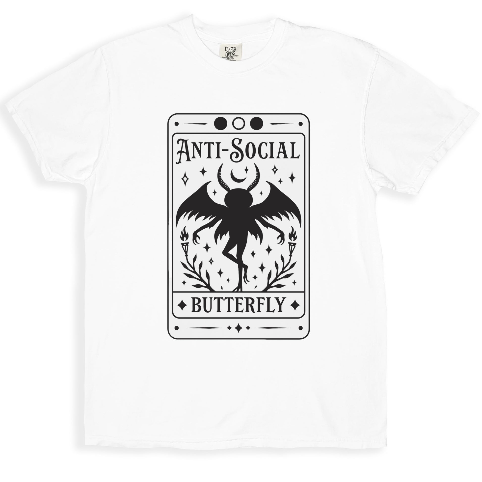 Anti-Social Butterfly Graphic Printed T-Shirt product