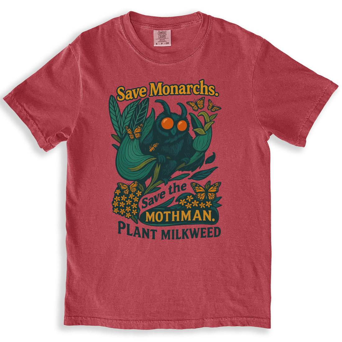 Save Monarchs Save the Mothman Plant Milkweed shirt product type