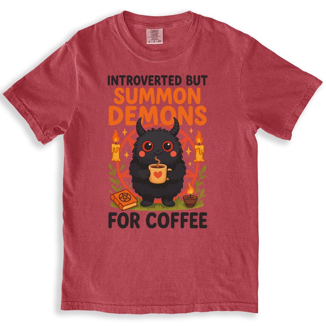 Introverted but Summon Demons for Coffee product type