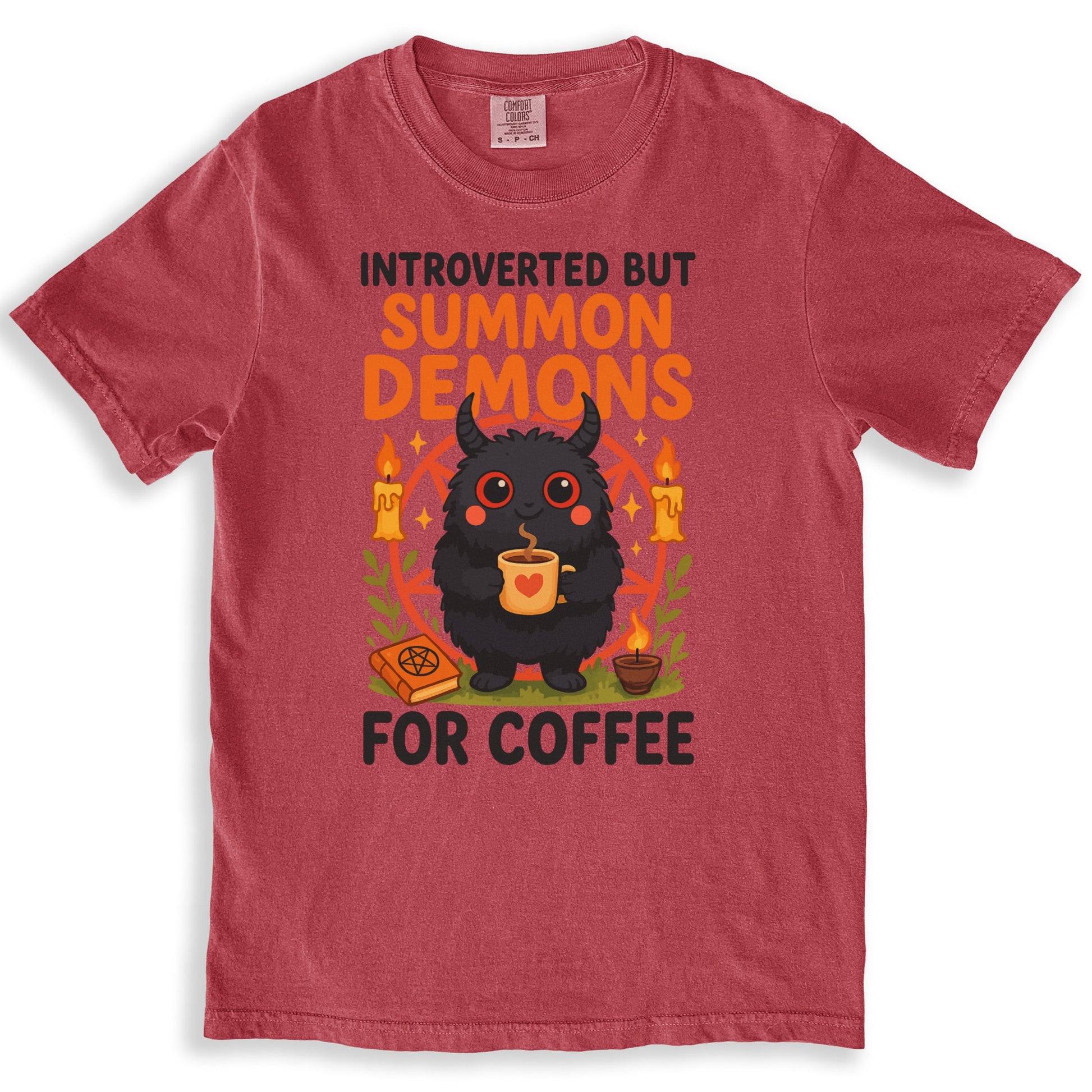 Introverted but Summon Demons for Coffee product type