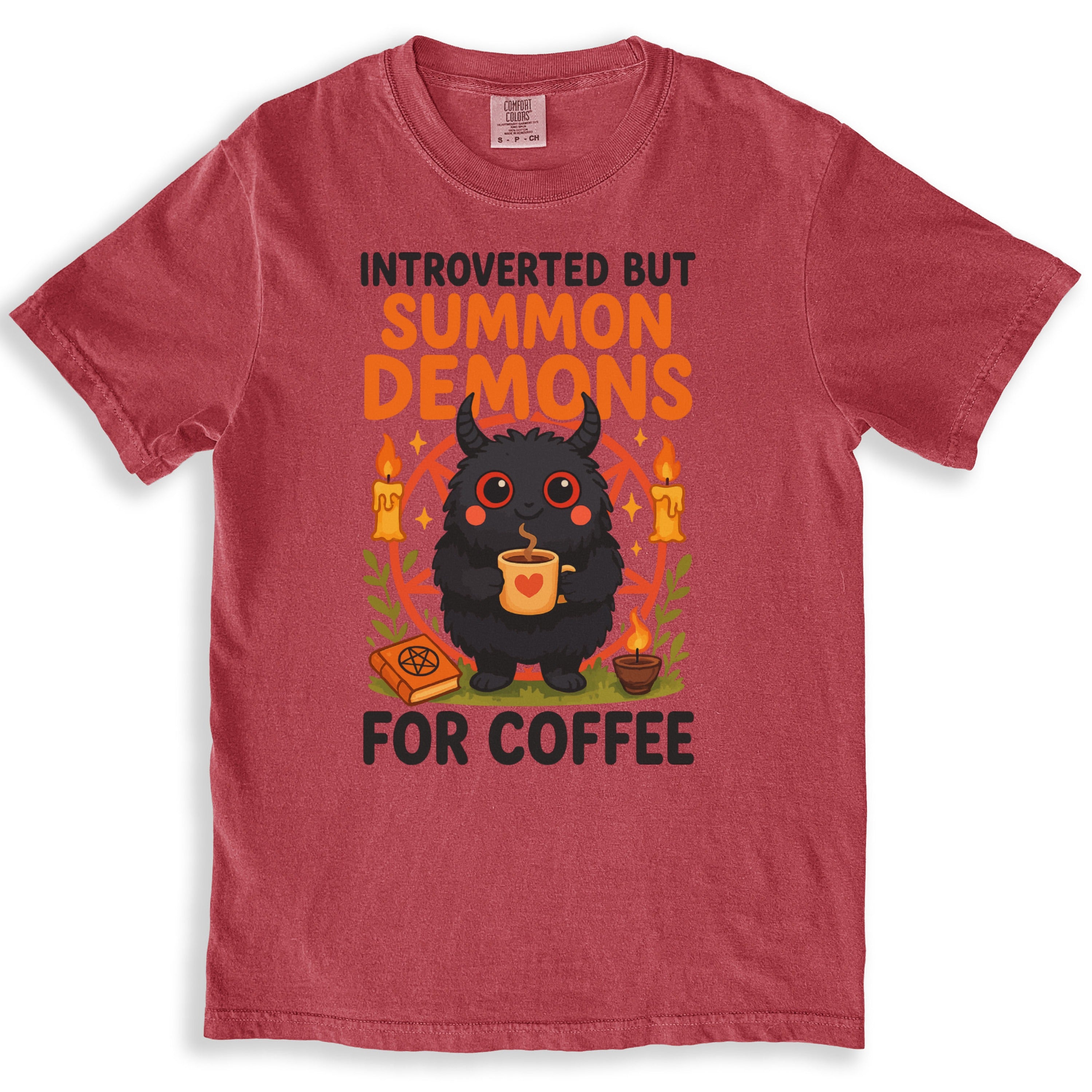 Introverted but Summon Demons for Coffee product type