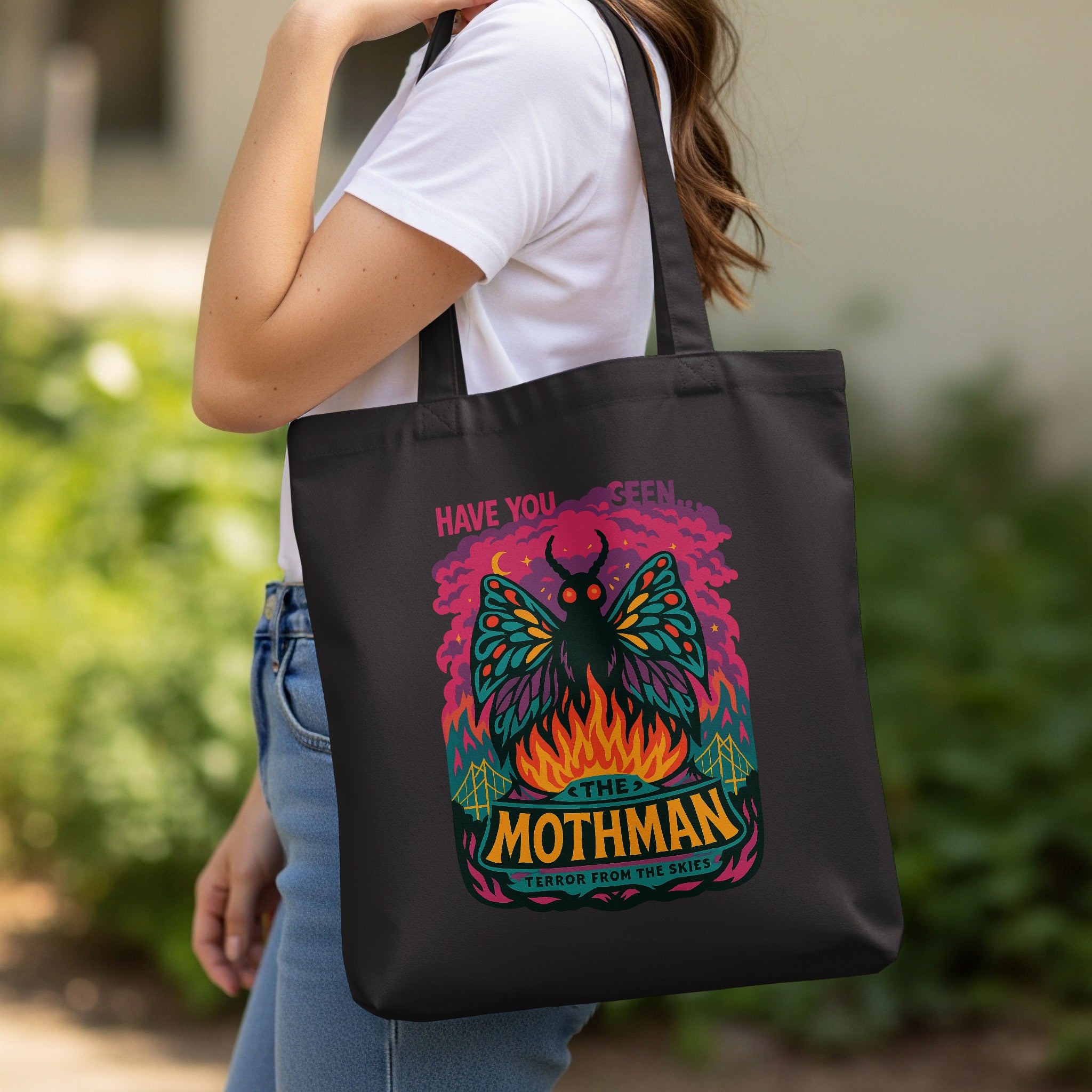 Have You Seen The Mothman Tote Bag product
