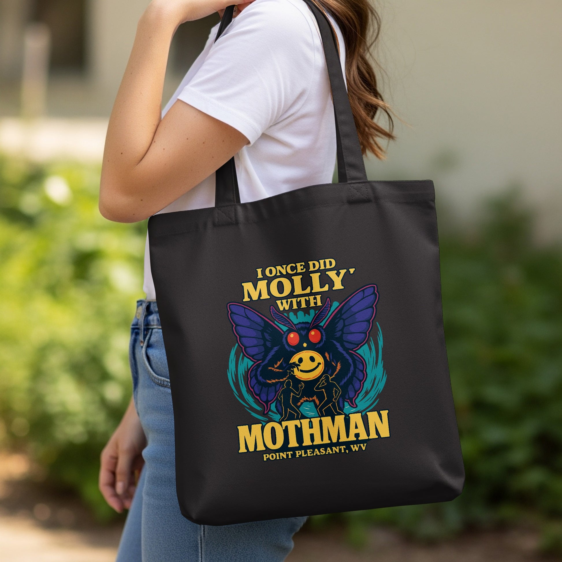 Mothman Point Pleasant I Once Did Molly Tote product