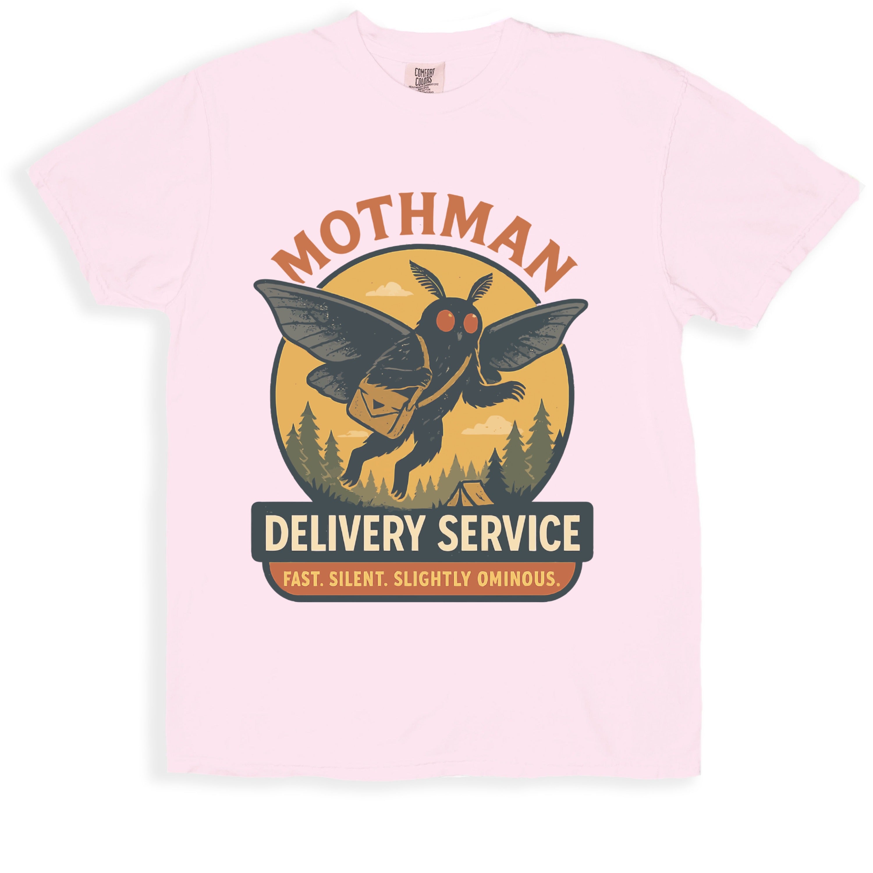 Mothman Delivery Service Fast Silent Ominous product type