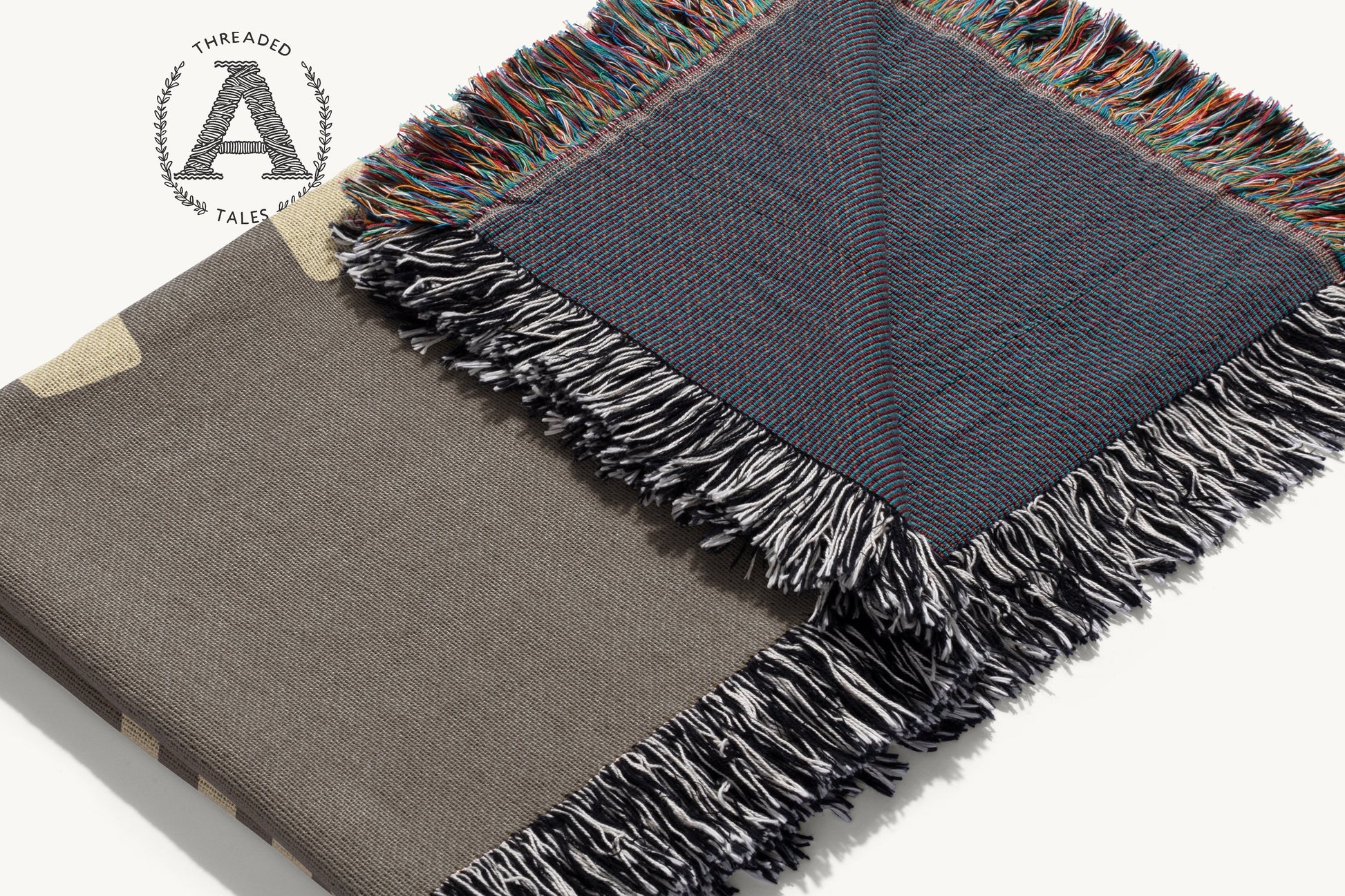 Durable Handmade Reversible Threaded Tales Blanket product type