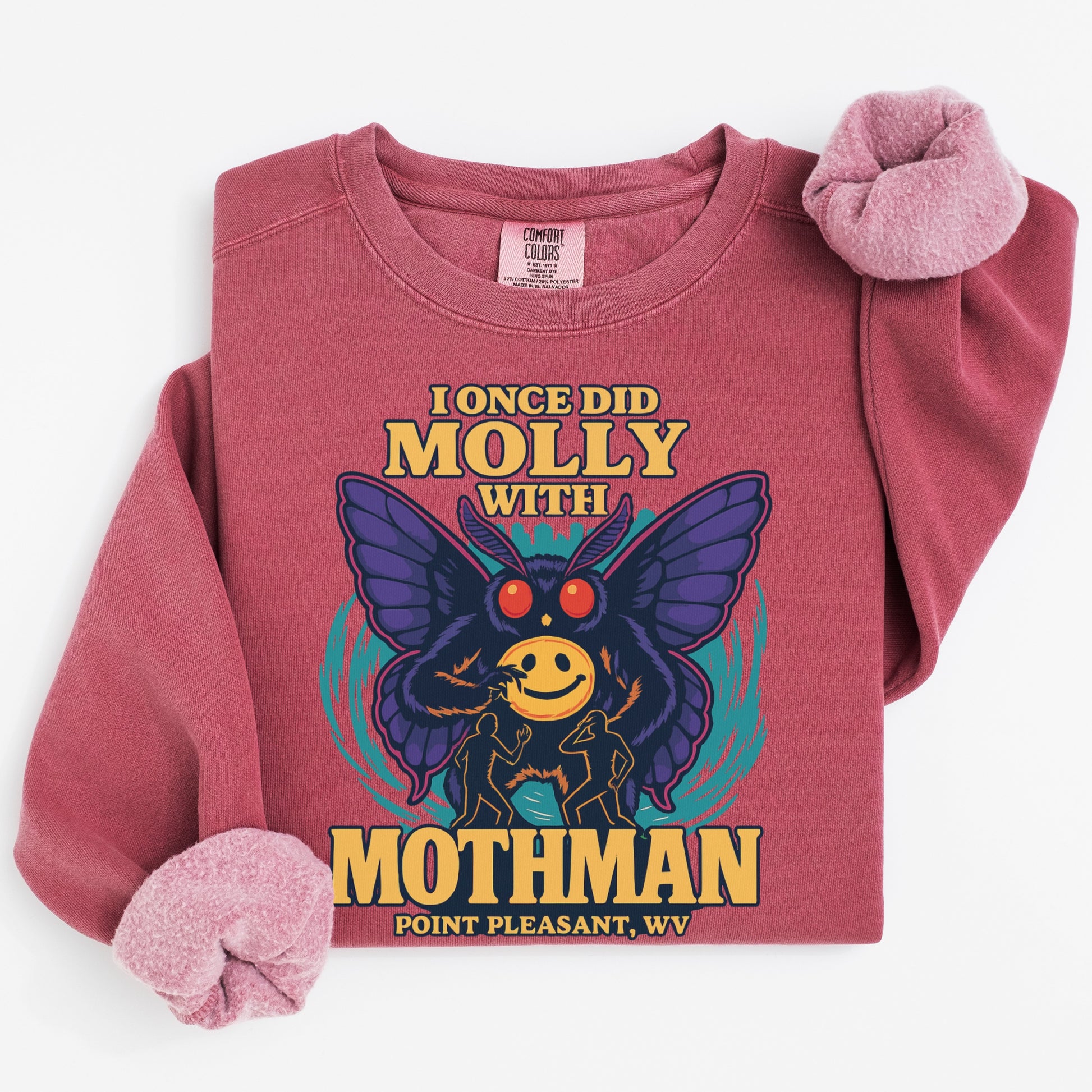 I Once Did Molly with Mothman Sweatshirt product