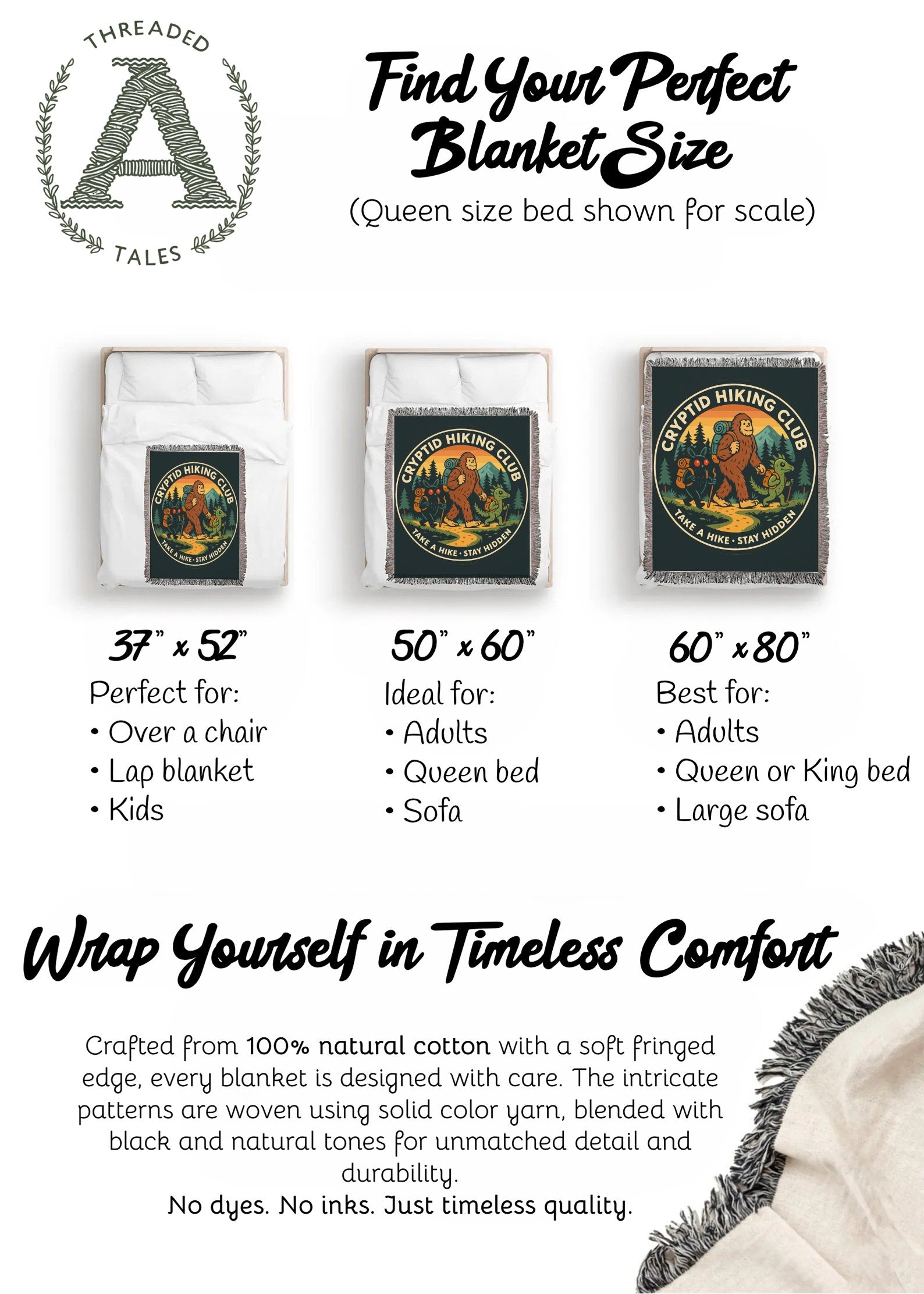 Find Your Perfect Blanket Size Scaled Blanket product