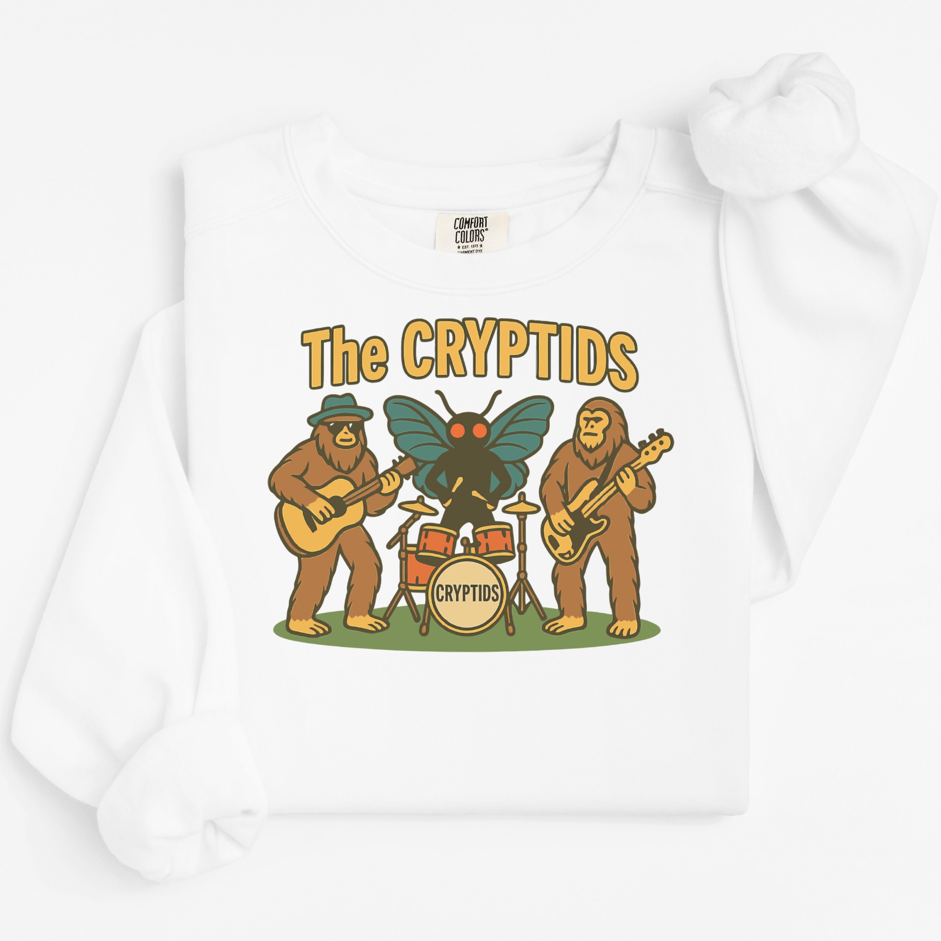 TheCRYPTIDS Themed Long Sleeve Shirt product type