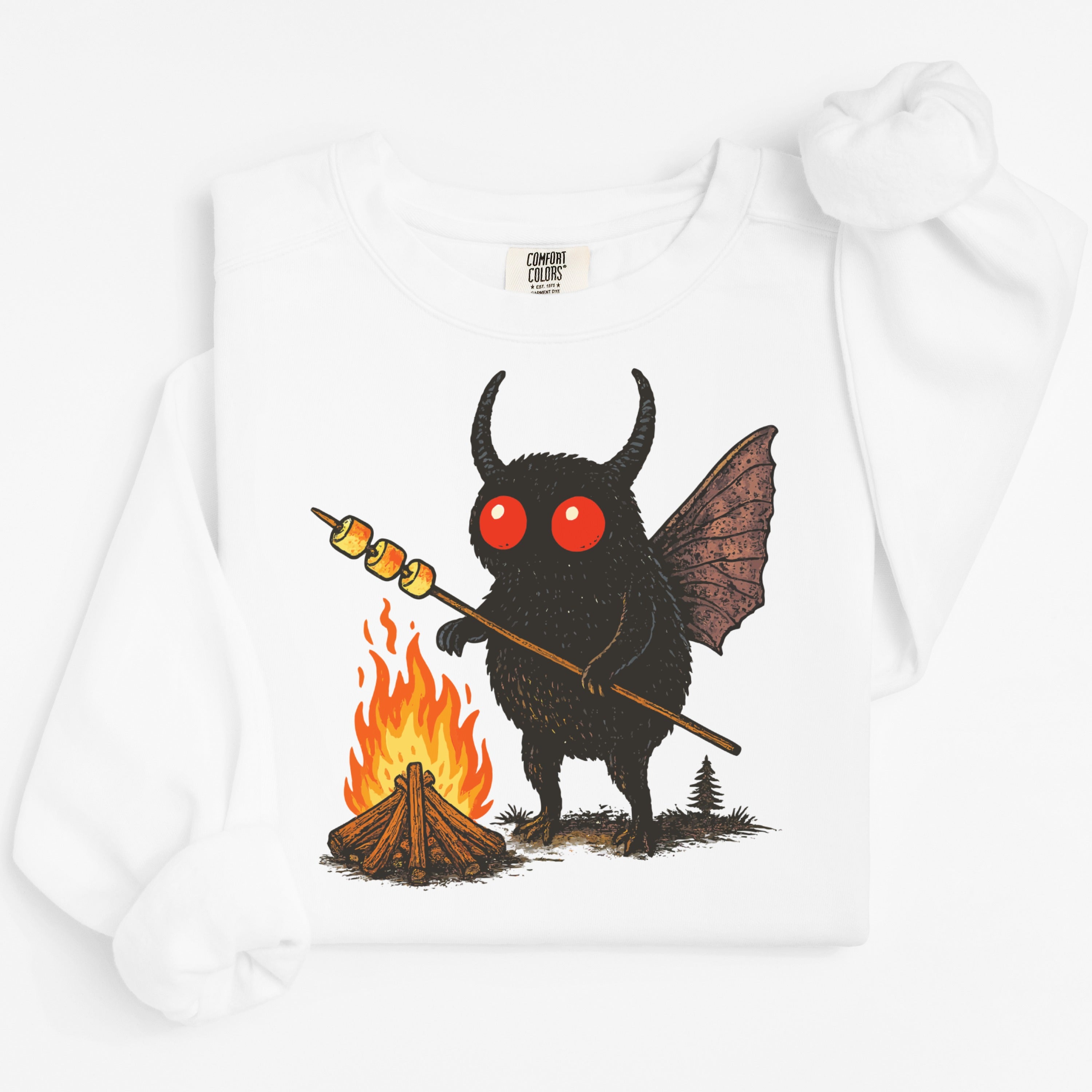 Quirky Creature Roasting Marshmallows Sweatshirt product