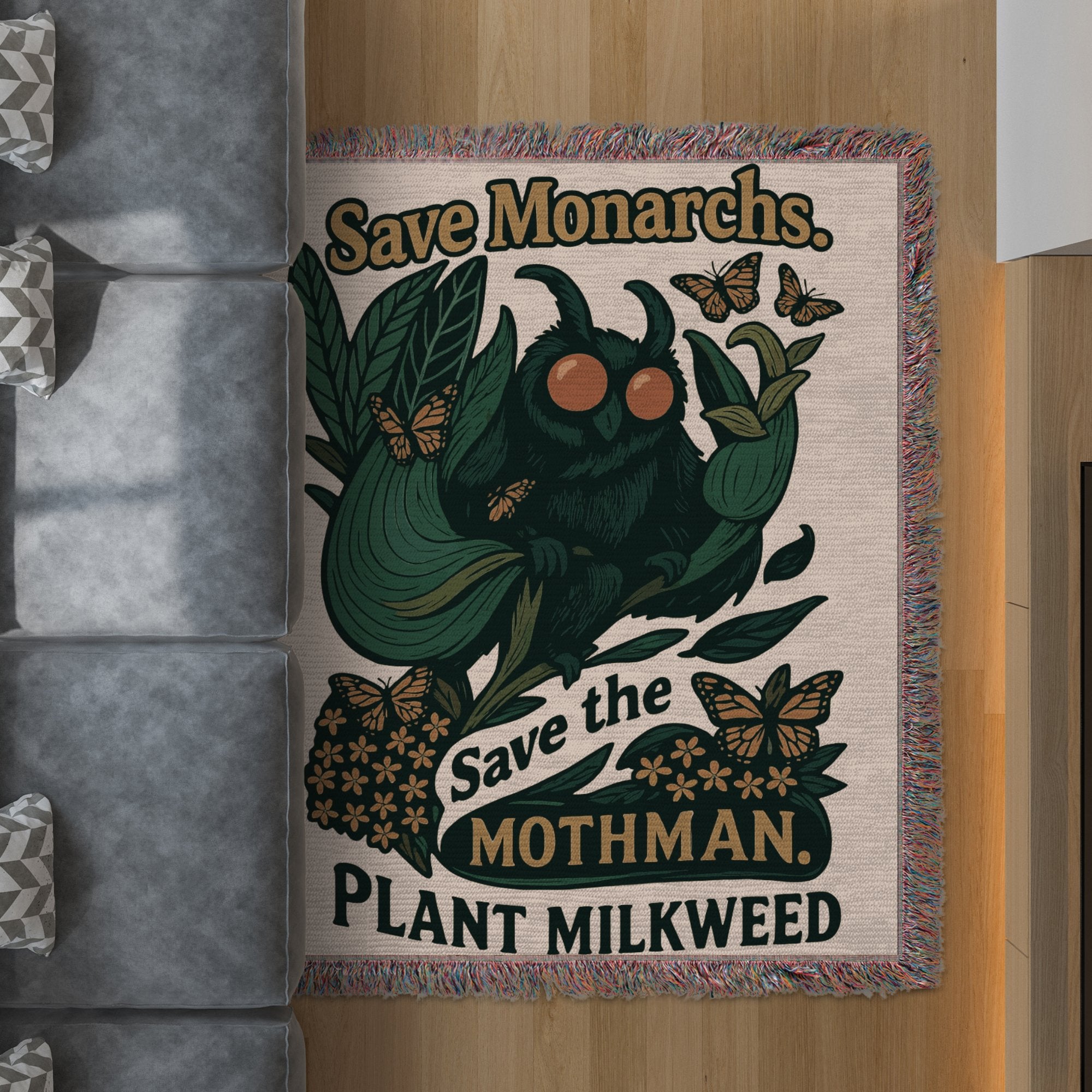 Save the Mothman Save Monarchs Plant Milkweed product