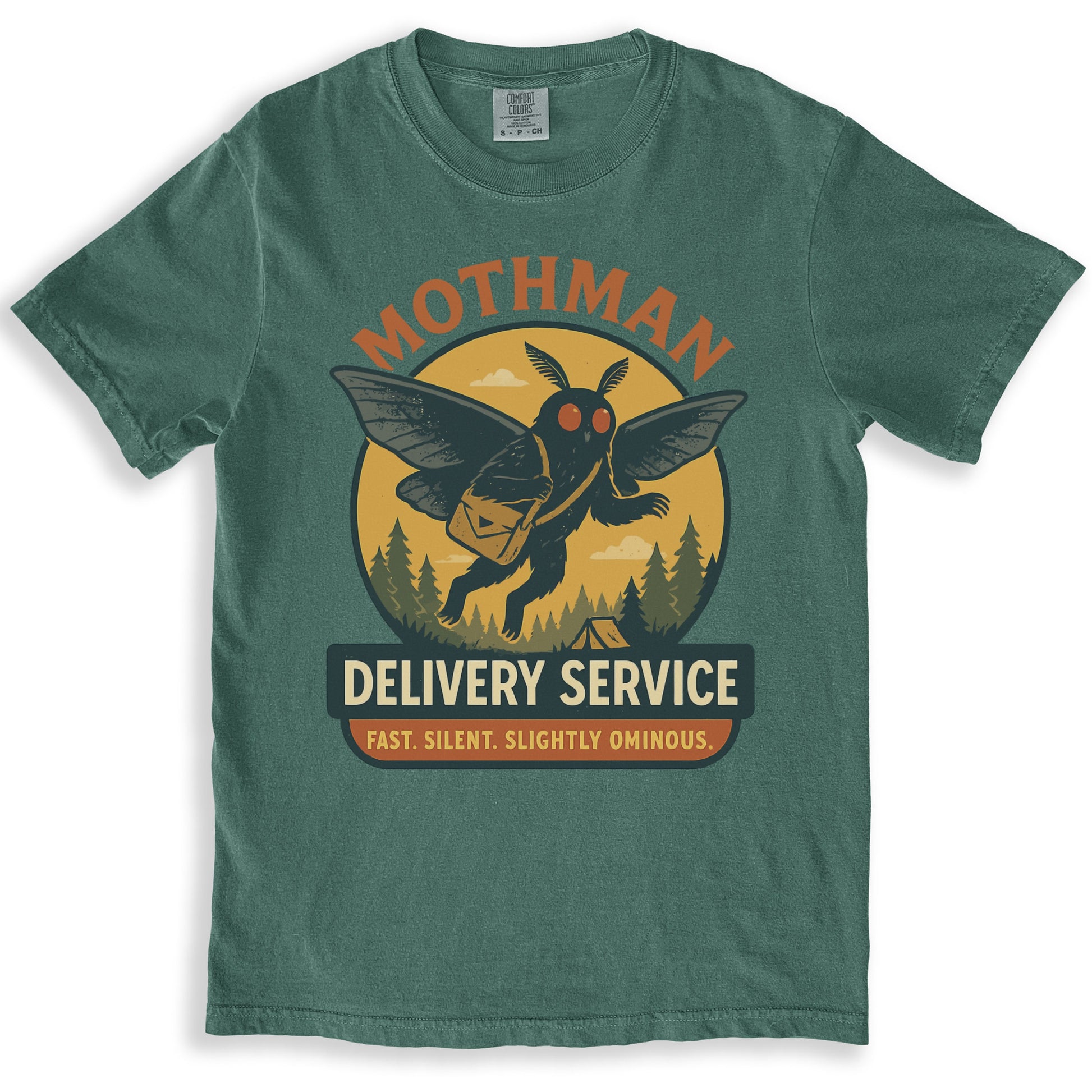 Mothman Delivery Service Fast Silent Ominous product type