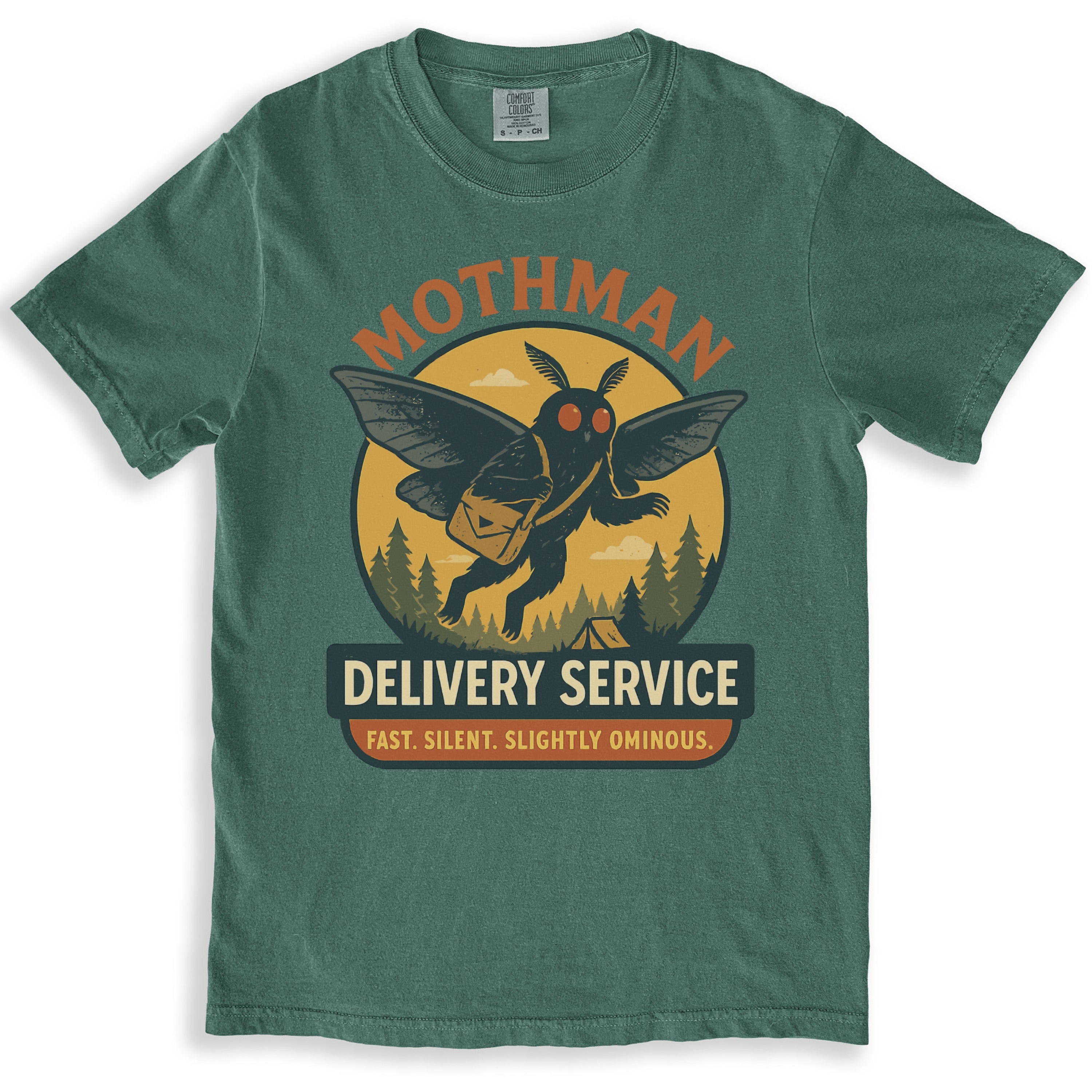 Mothman Delivery Service Fast Silent Ominous product type