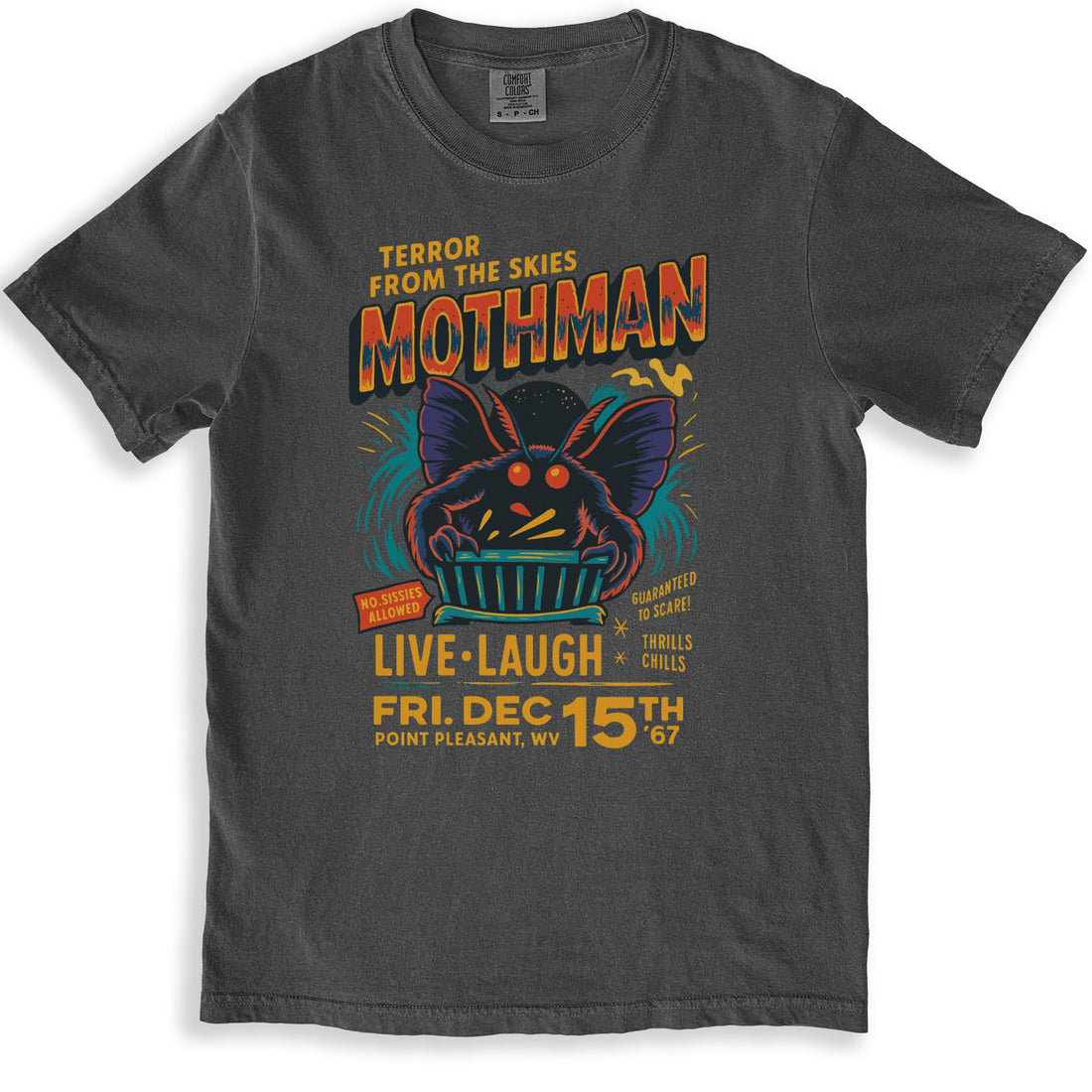 Terror From the Skies Mothman T-Shirt Product