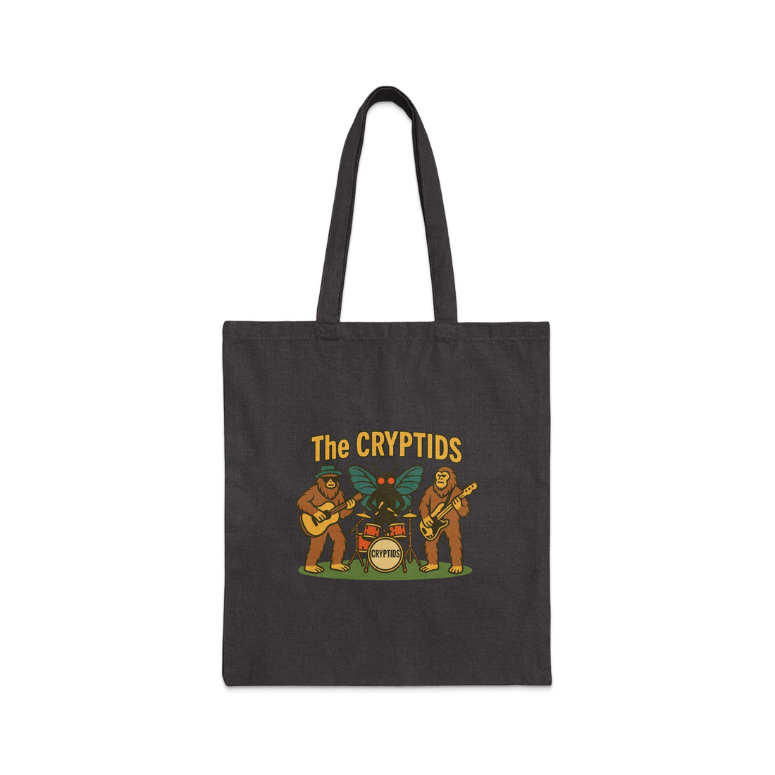 The Cryptids Band Graphic Tote Bag Reusable Shopping Product